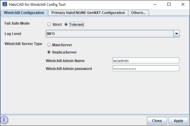 1 Windchill Configuration tab.png