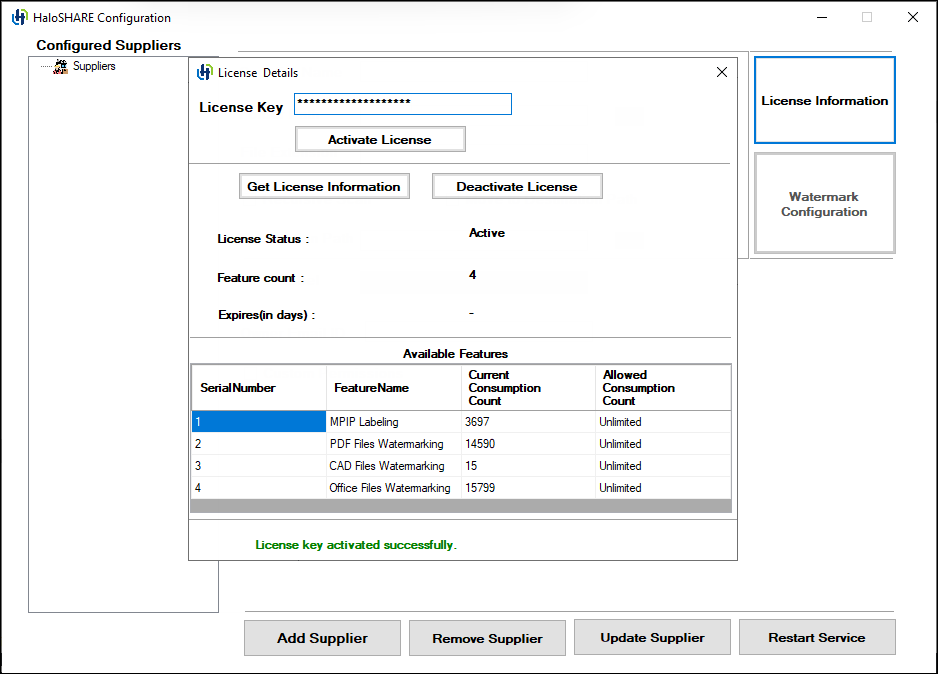 HaloSHARE Configuration screen.png