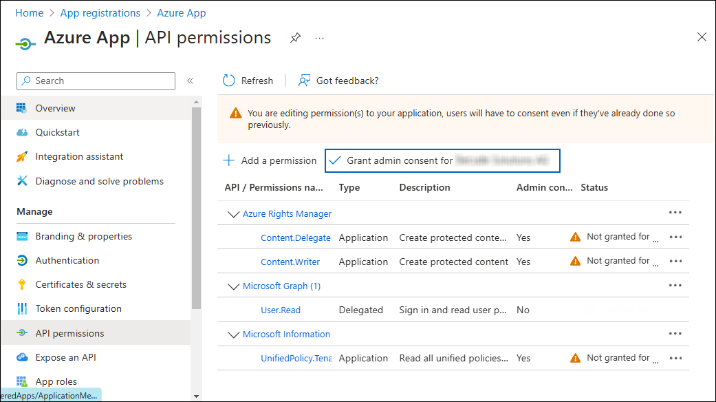 6_Required API Permissions without admin consent.png