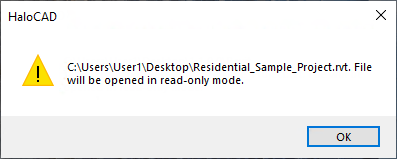 HaloCAD reader message.png