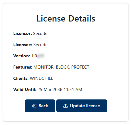 Viewing license details.png