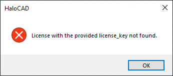Incorrect license activation message.png
