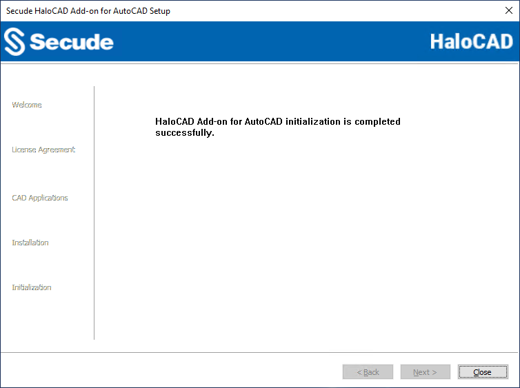 7 Completing the HaloCAD setup dialog.png