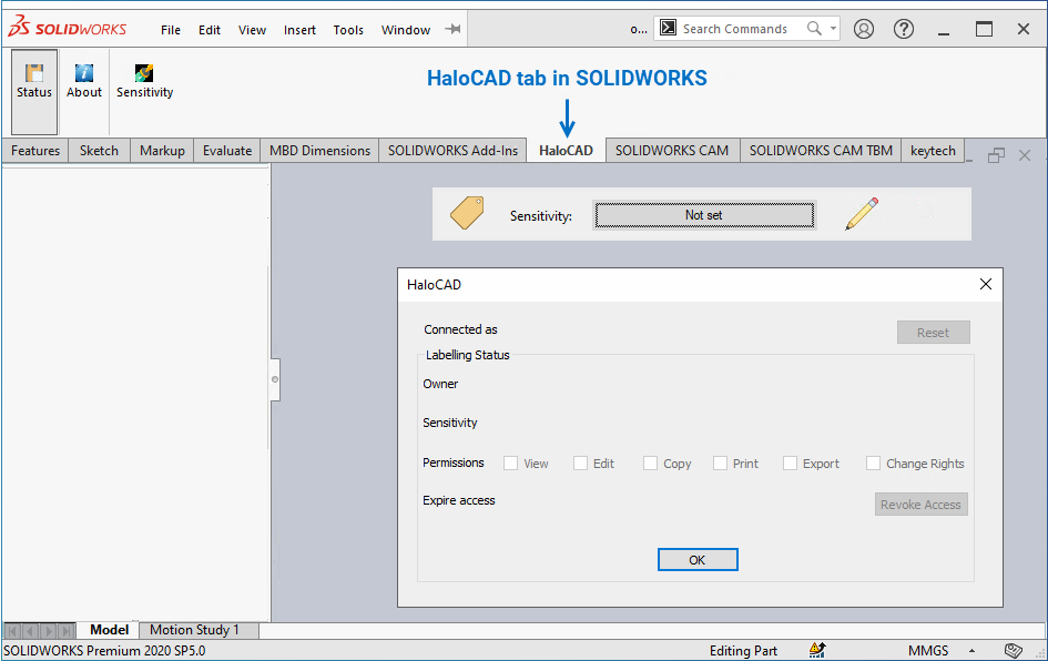 HaloCAD Start up.png