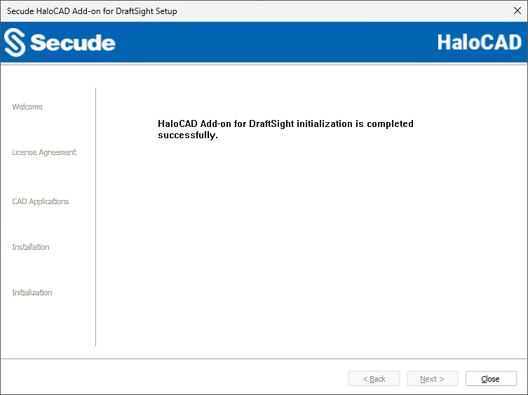 7 Completing the HaloCAD setup dialog.png